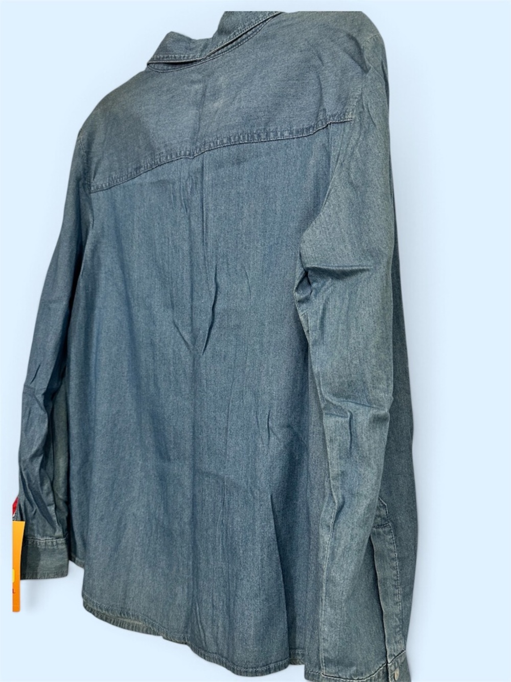 Ruby Rd Button up Shirt Size 12 Blue - Picture 5 of 8